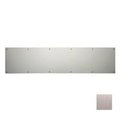 Heat Wave 90-10 X 32-619 10 x 32 in. Satin Nickel Kick Plate HE2565956